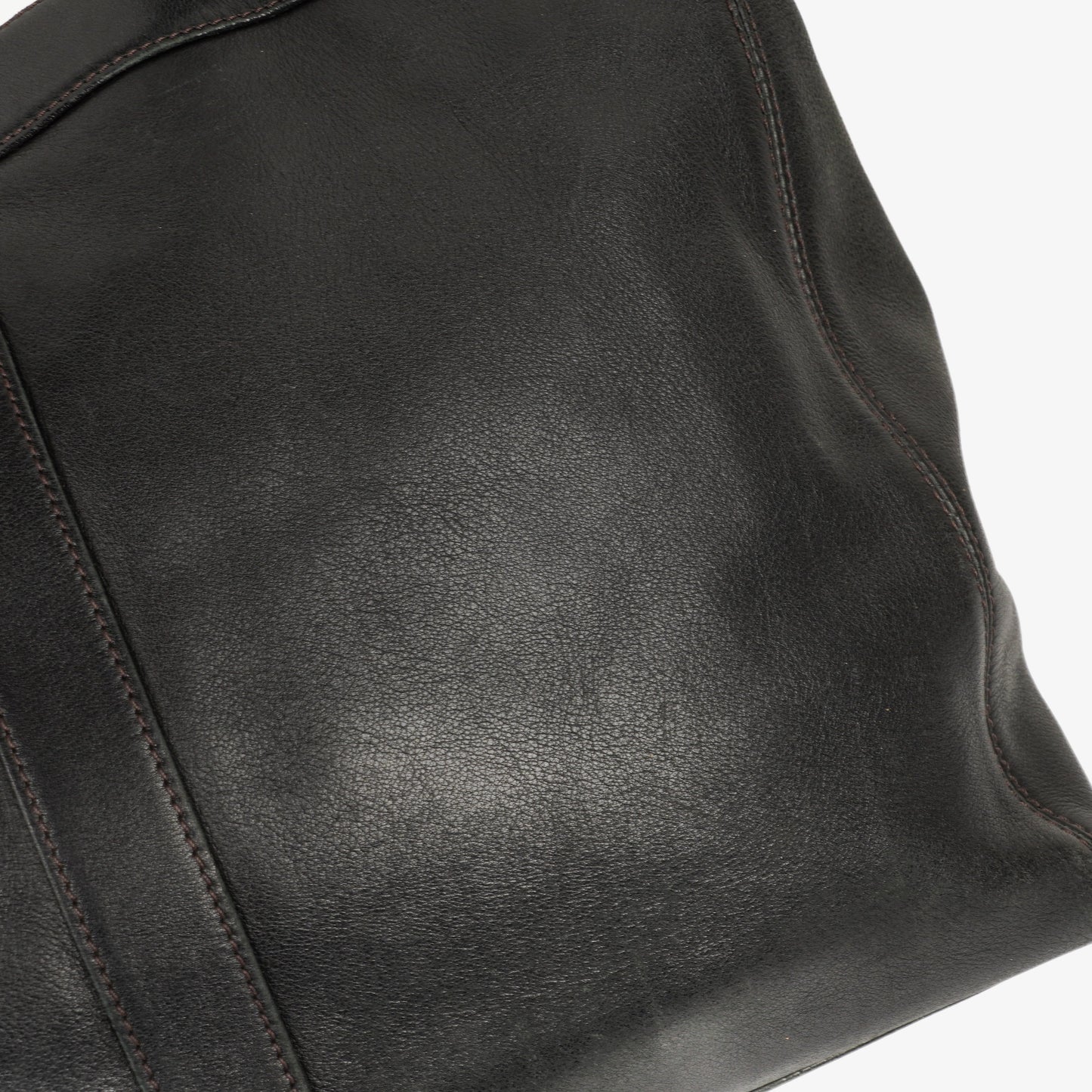 Chanel CC Black Leather Tote Bag