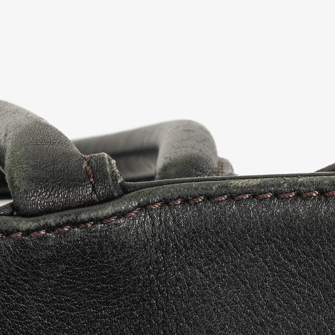 Chanel CC Black Leather Tote Bag