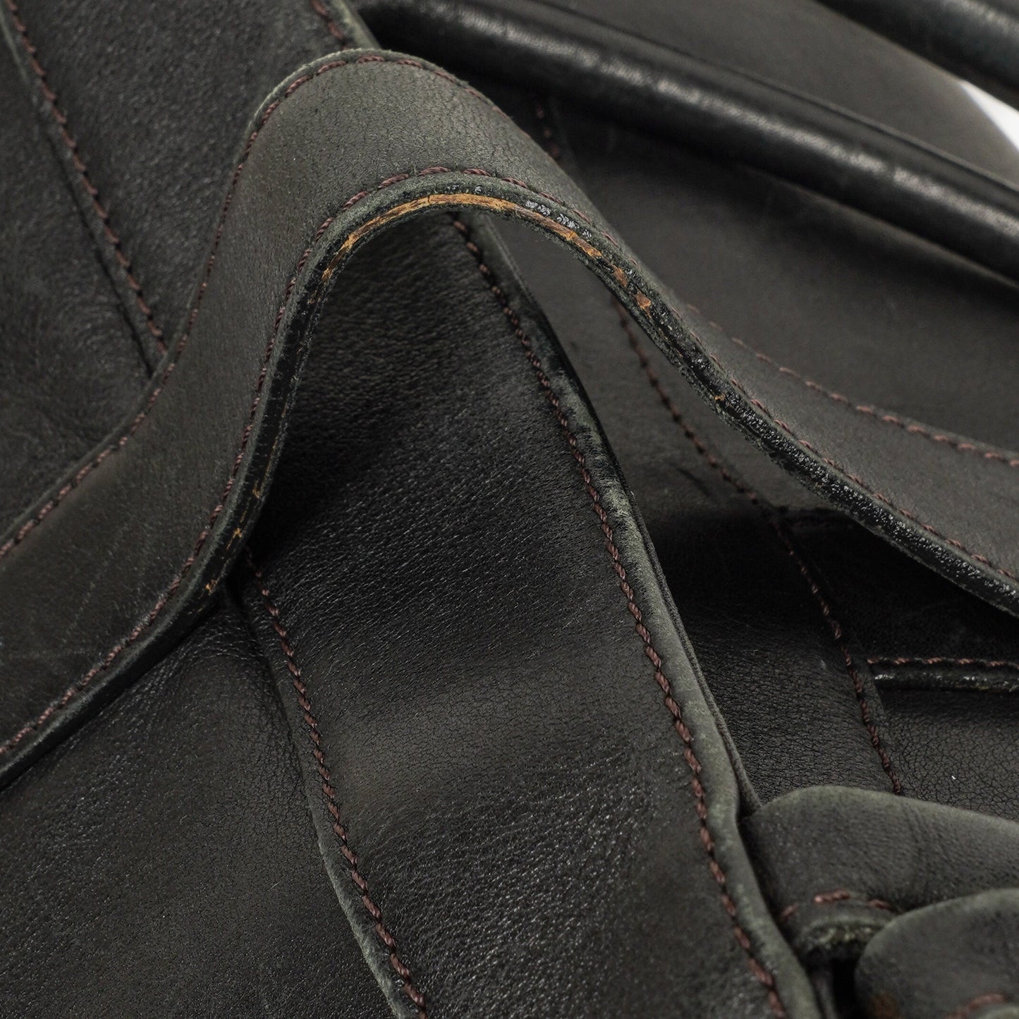 Chanel CC Black Leather Tote Bag