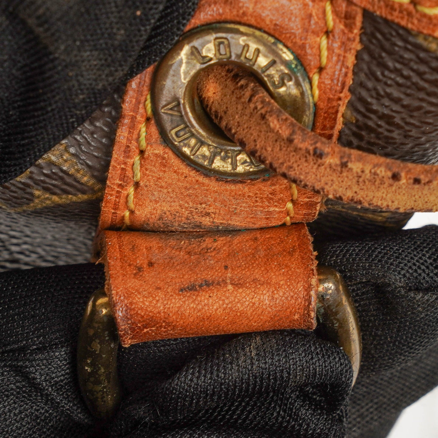 Louis Vuitton Petit Noe Monogram Canvas Shoulder Bag