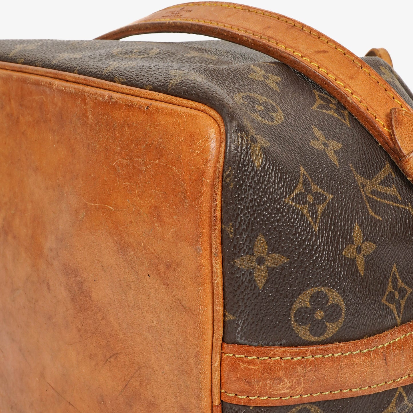 Louis Vuitton Petit Noe Monogram Canvas Shoulder Bag