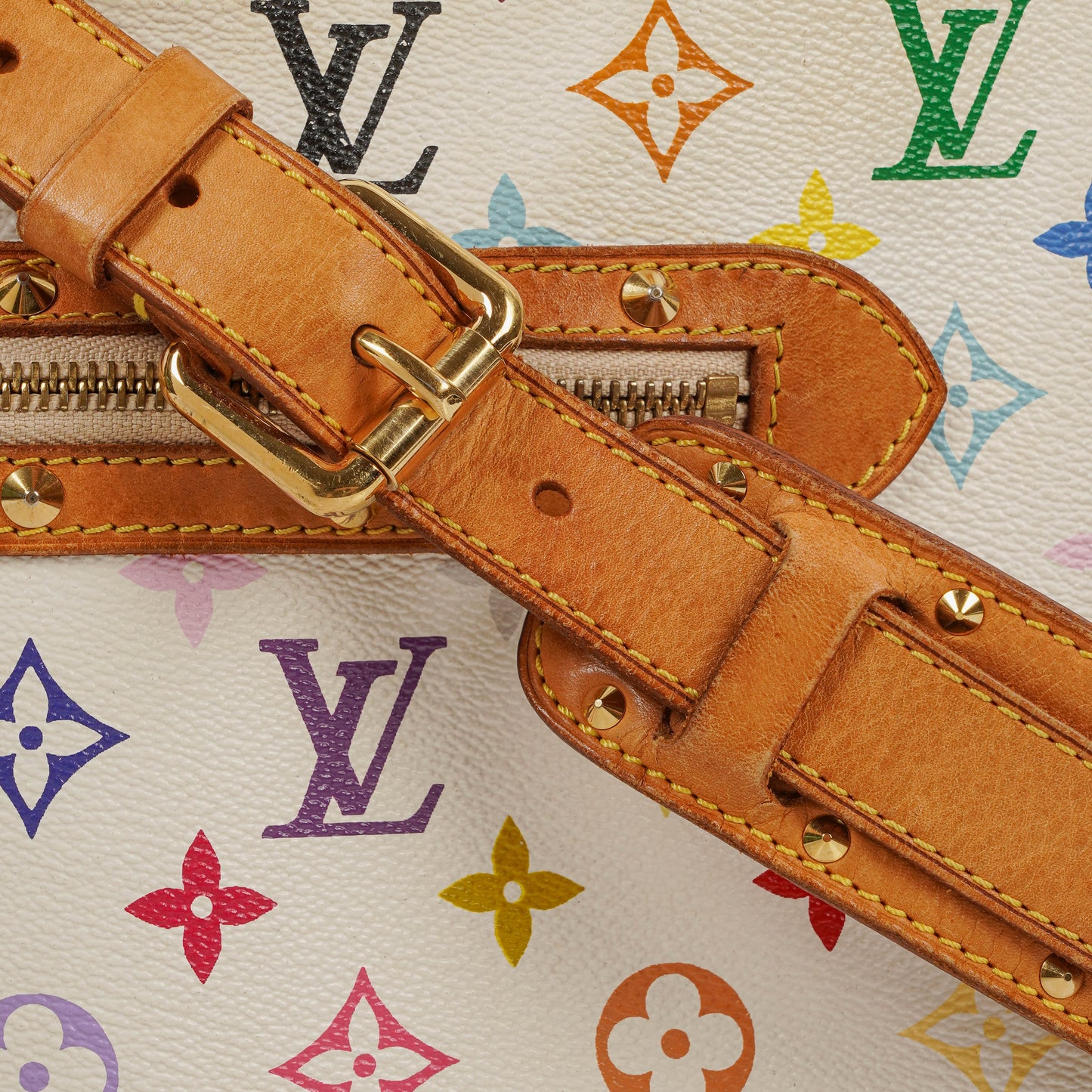 Louis Vuitton Takashi Murakami Boulogne Monogram Canvas Bag
