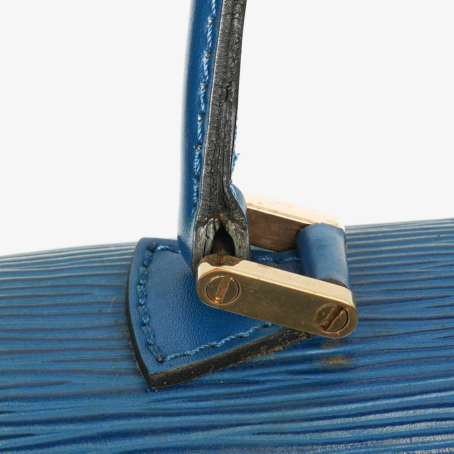 Louis Vuitton Concorde Blue EPI Leather Bag