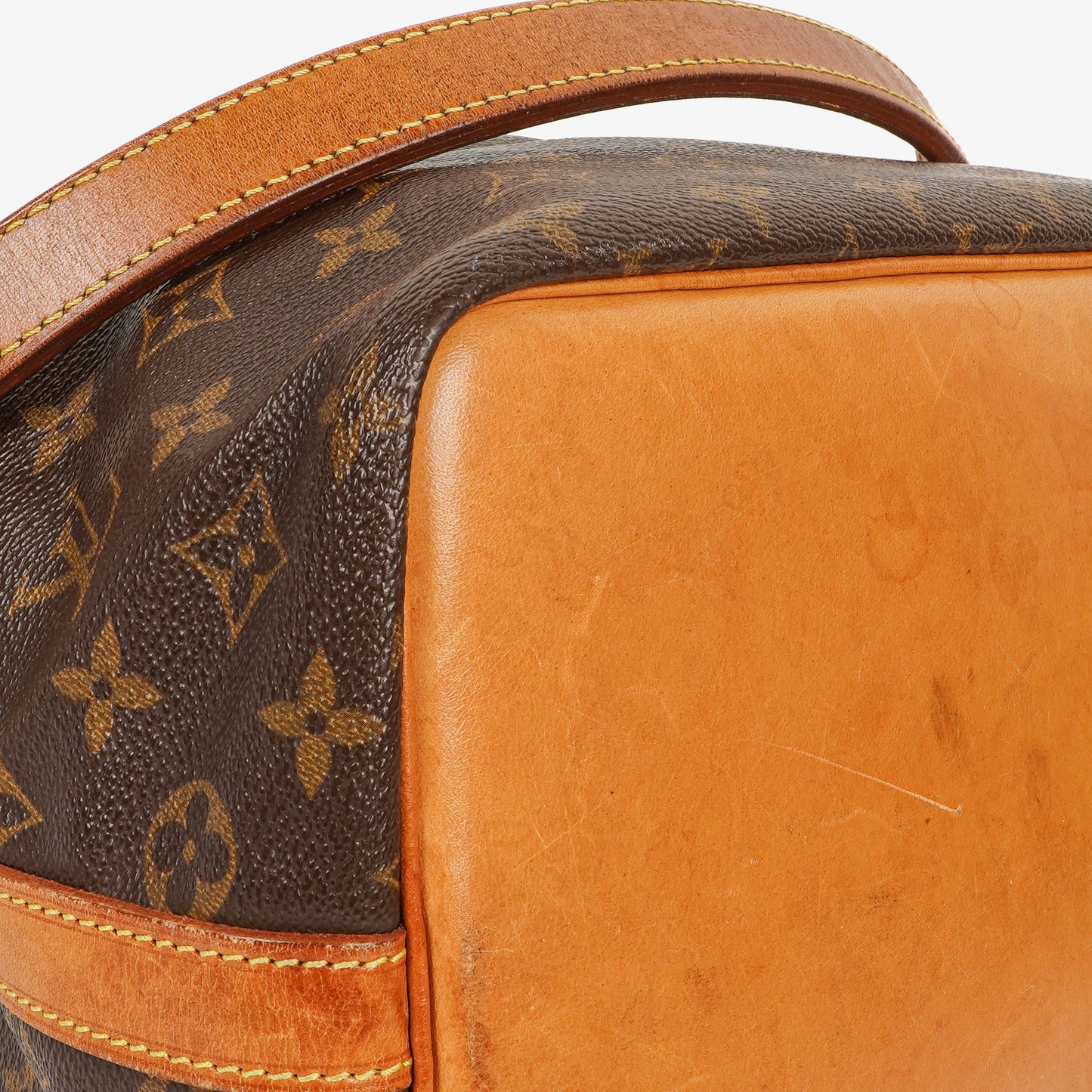 Louis Vuitton Petit Noe Monogram Canvas Shoulder Bag
