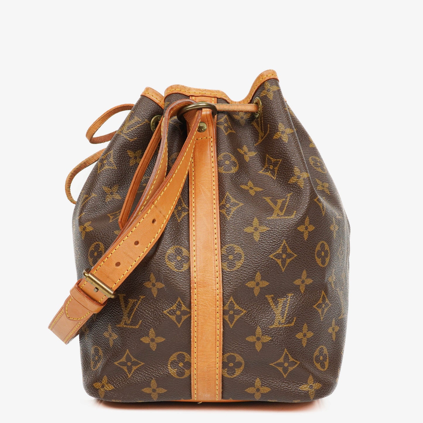 Louis Vuitton Petit Noe Monogram Canvas Shoulder Bag