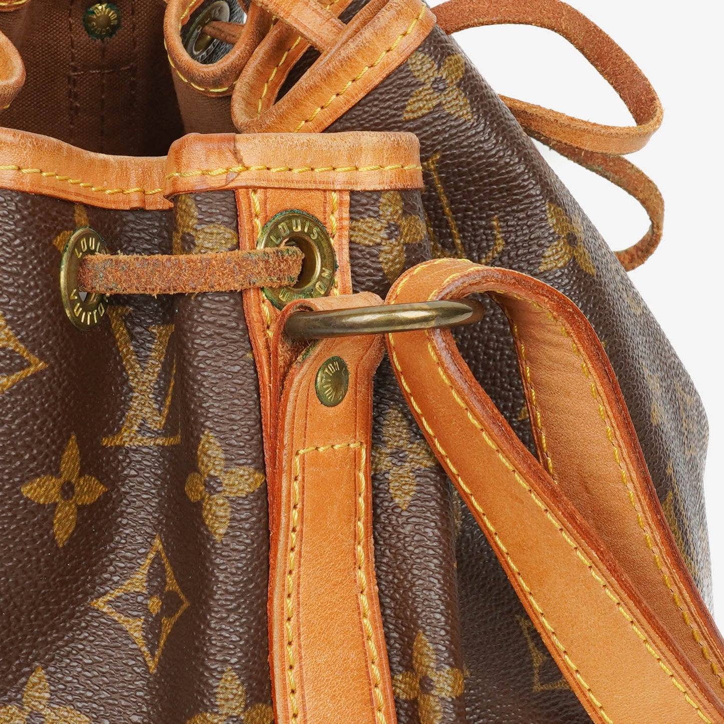 Louis Vuitton Petit Noe Monogram Canvas Shoulder Bag