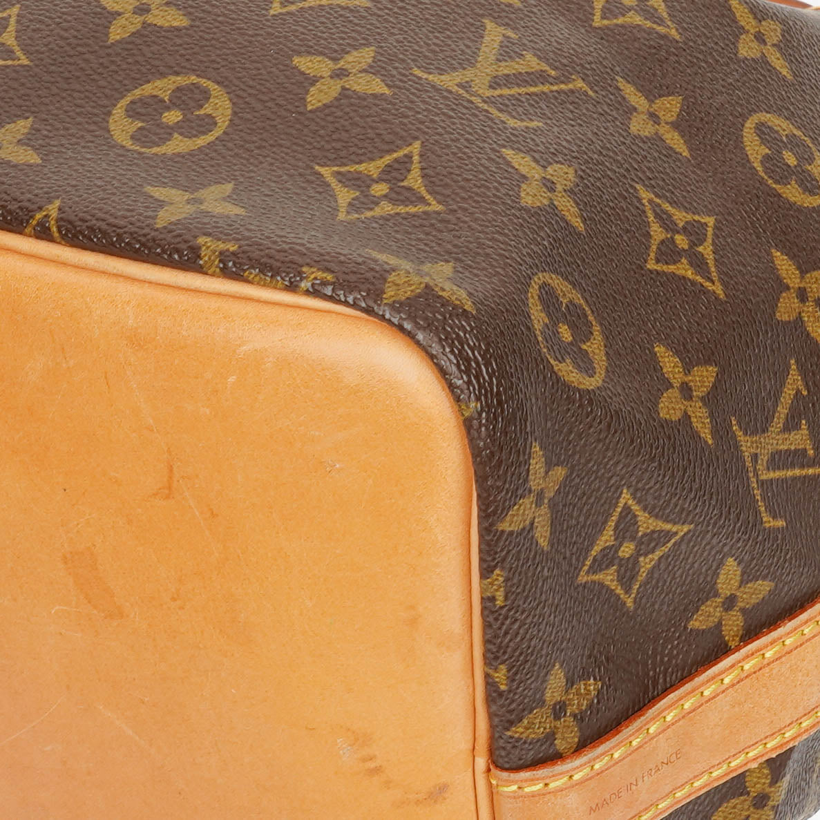 Louis Vuitton Petit Noe Monogram Canvas Shoulder Bag