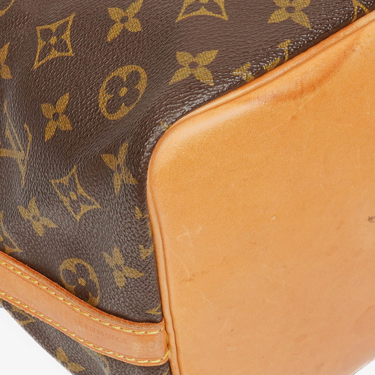 Louis Vuitton Petit Noe Monogram Canvas Shoulder Bag