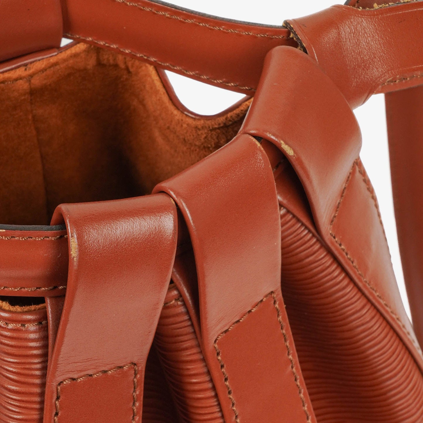 Louis Vuitton Randonnee PM EPI Leather Brown Backpack