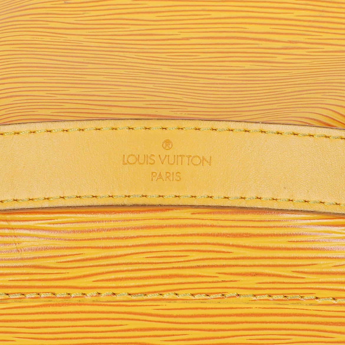 Louis Vuitton Petit Noe Yellow EPI Leather Shoulder Bag