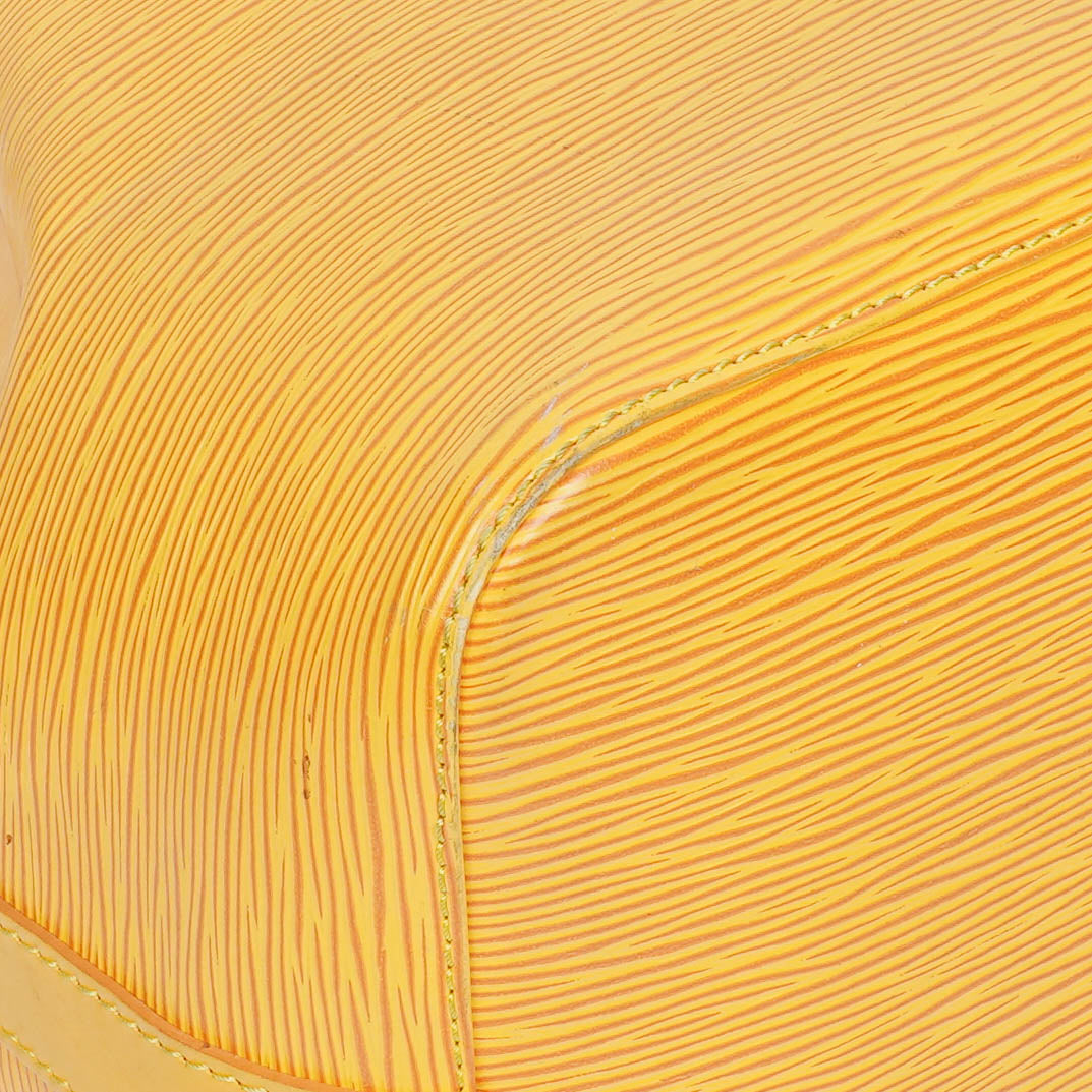 Louis Vuitton Petit Noe Yellow EPI Leather Shoulder Bag