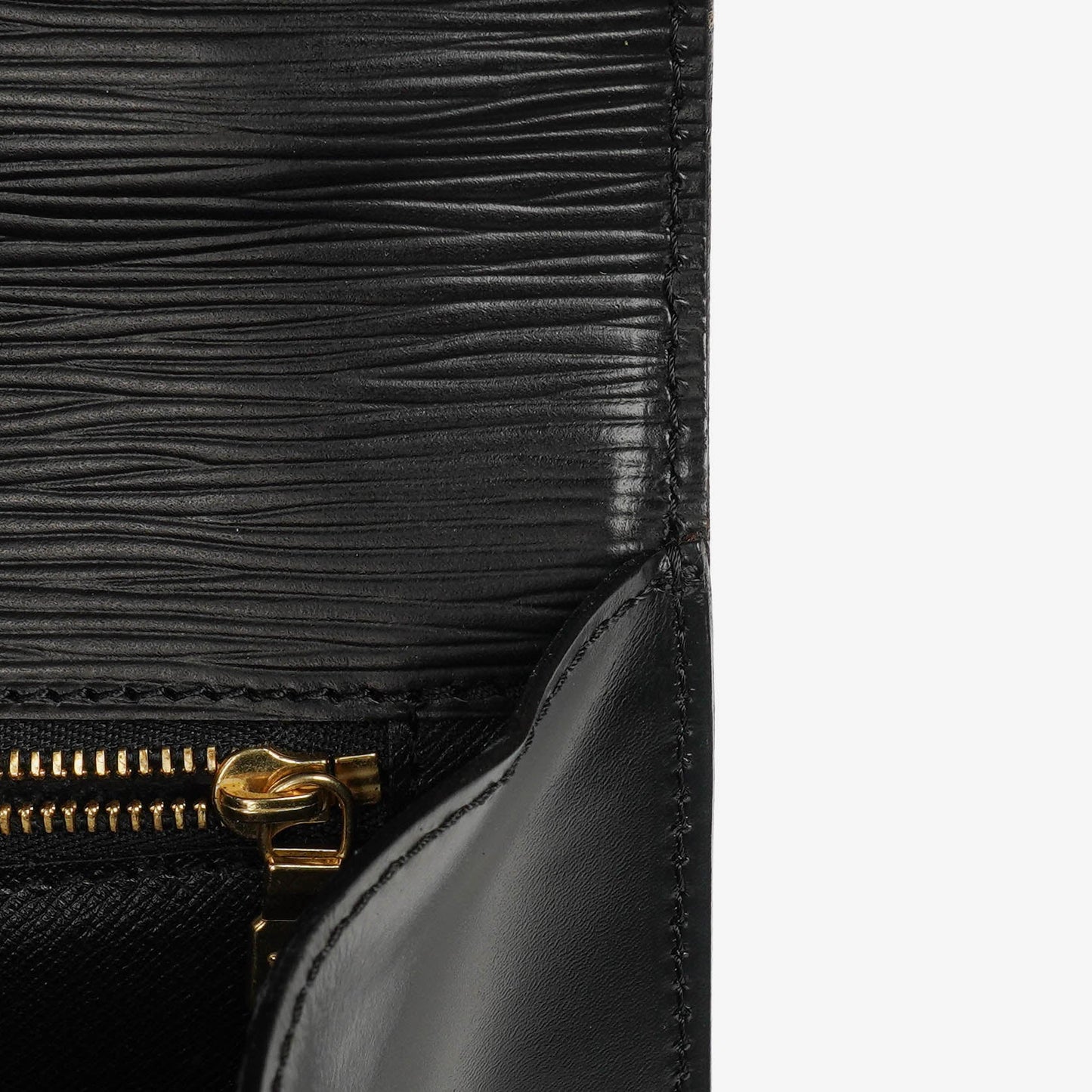 Louis Vuitton Monceau Black EPI Leather Handbag