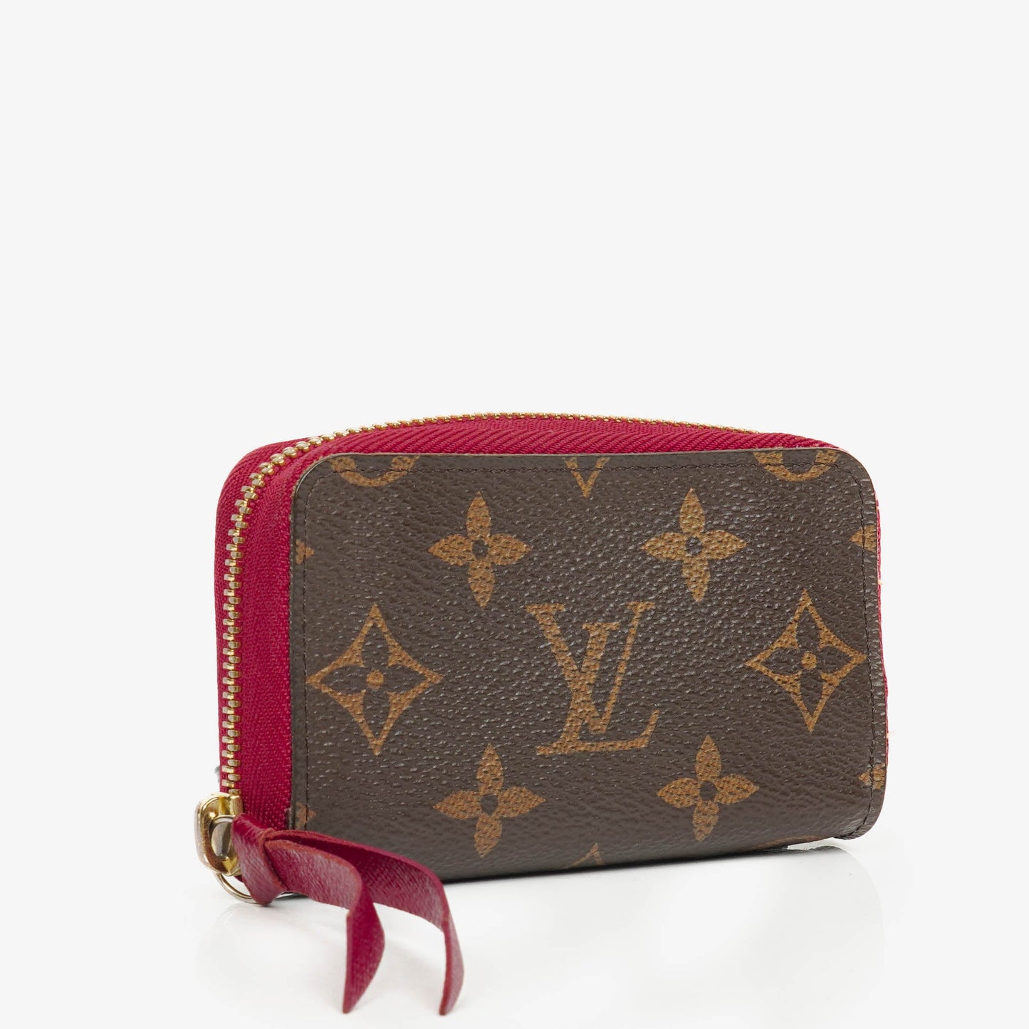 Louis Vuitton Zippy Fuchsia Monogram Canvas Multicartes Wallet