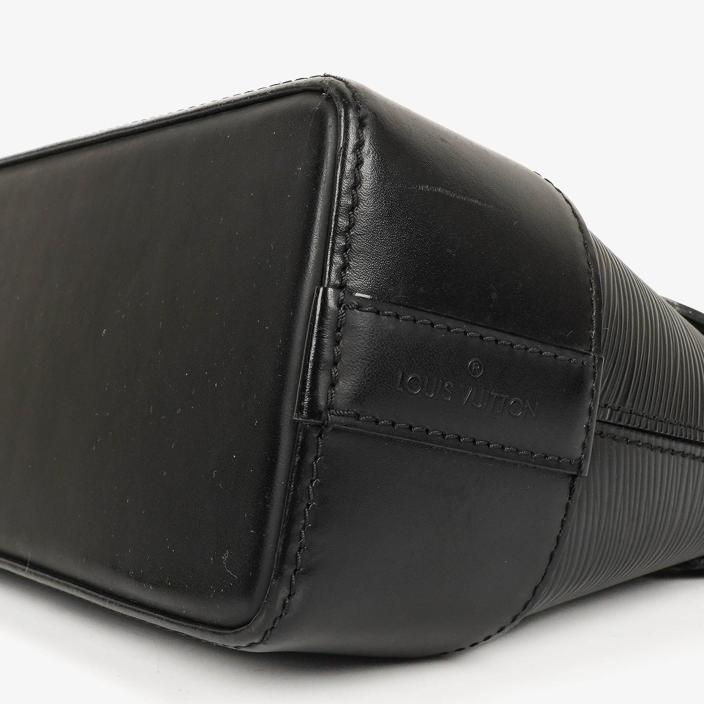 Louis Vuitton Bagatelle PM Black Epi Leather Bag