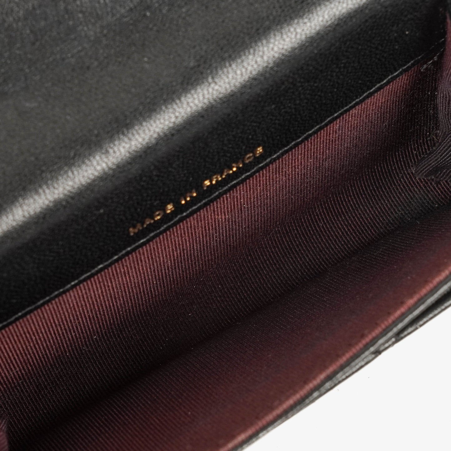 Chanel Classic Black Quilted Leather Small Flap Wallet
