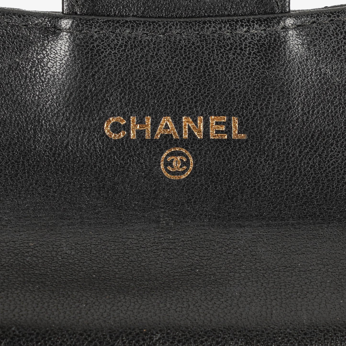 Chanel Classic Black Quilted Leather Small Flap Wallet