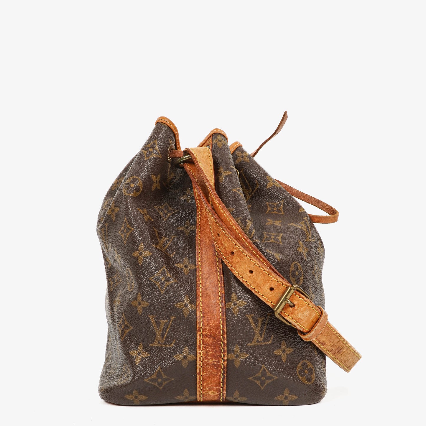 Louis Vuitton Petit Noe Monogram Canvas Shoulder Bag