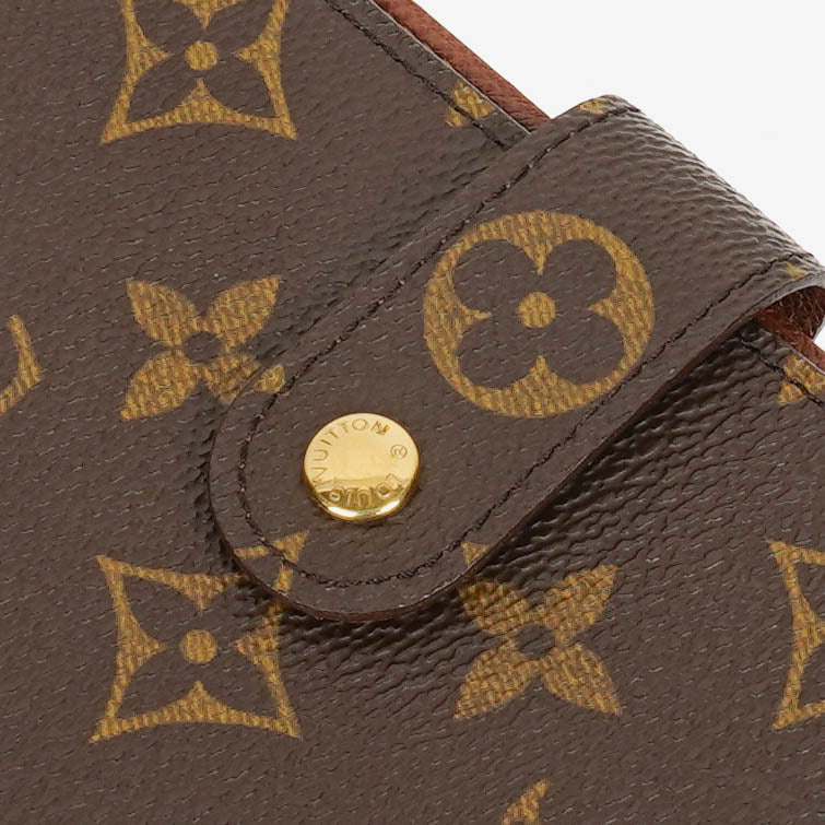 Louis Vuitton Monogram Canvas Porte Papier Zip Wallet