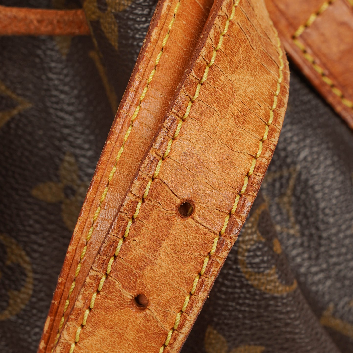 Louis Vuitton Petit Noe Monogram Canvas Shoulder Bag