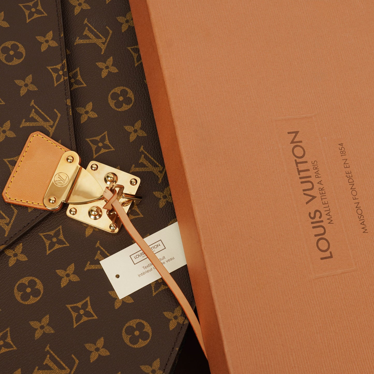 Louis Vuitton Monogram Canvas Serviette Canseiller Briefcase