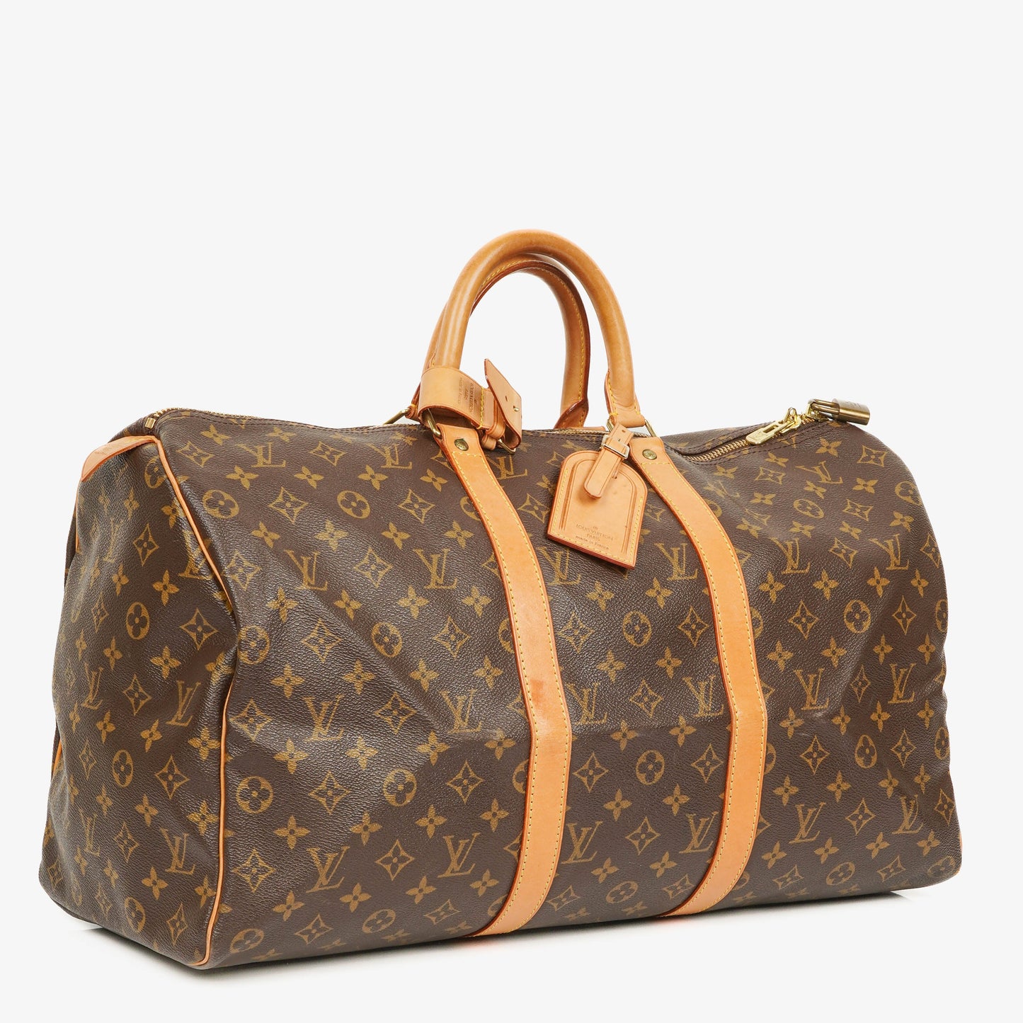 Louis Vuitton Keepall 50 Monogram Canvas Travel Bag