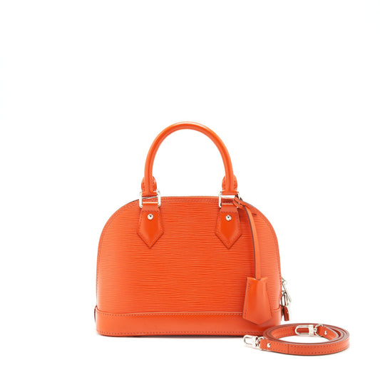 Louis Vuitton Alma BB Epi Orange SHW