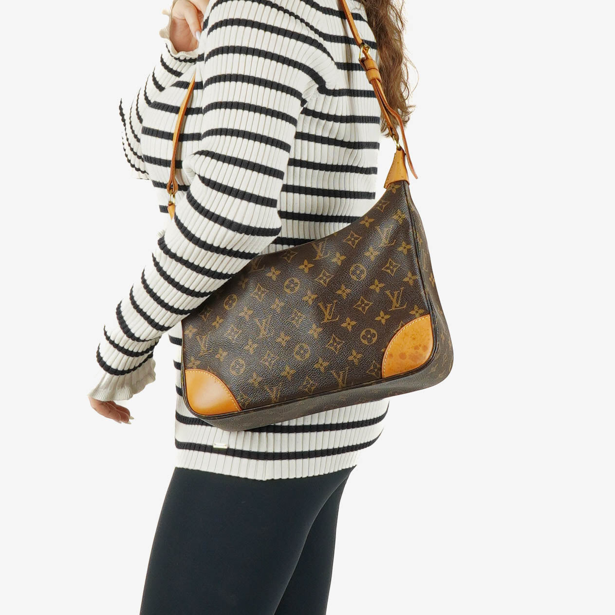 Louis Vuitton Boulogne Monogram Canvas Bag