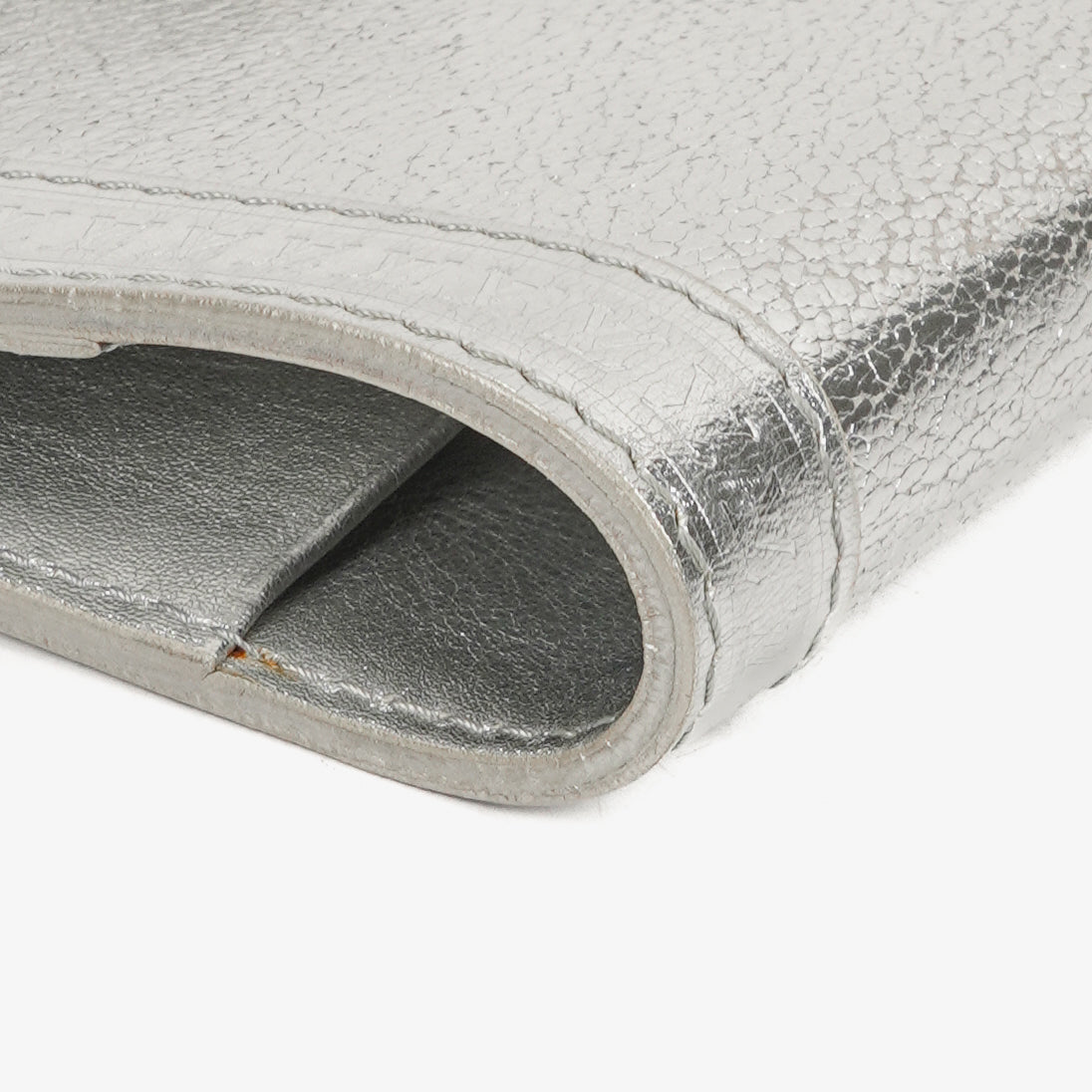 Louis Vuitton Silver Suhali Leather Partnenaire Agenda/Notebook Cover