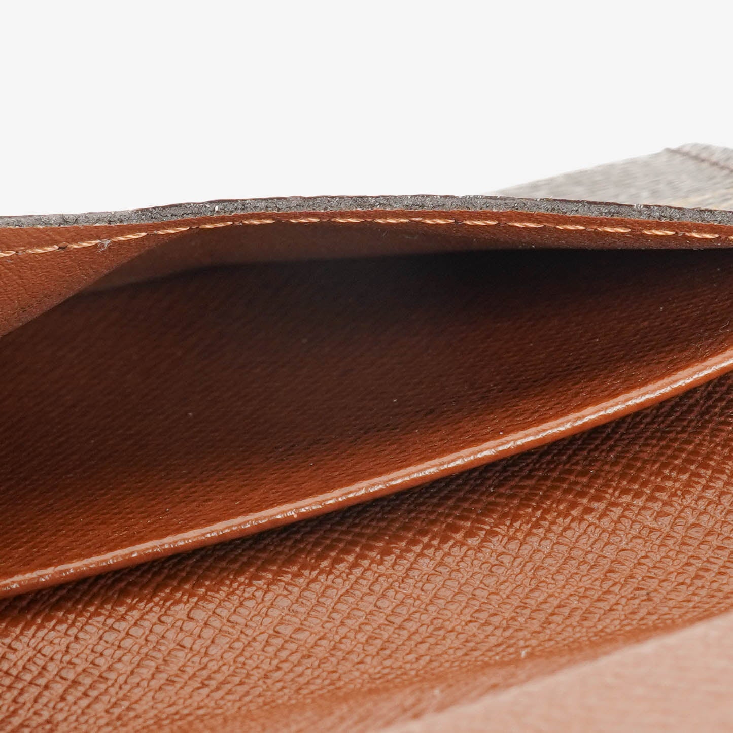 Louis Vuitton Envelope Business Brown Monogram Canvas Card Holder