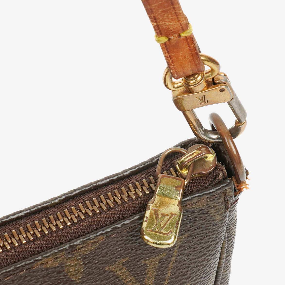Louis Vuitton Pochette Accessoires Monogram Canvas Clutch Handbag
