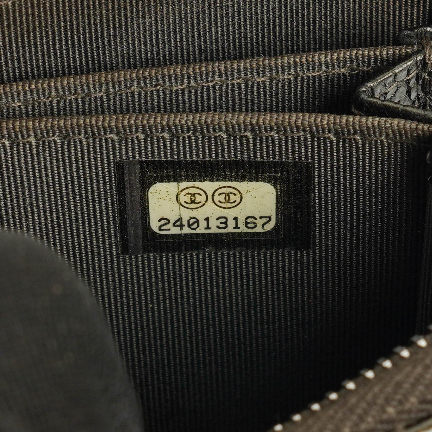 Chanel Quilted Caviar Leather O-Zip Coin Purse