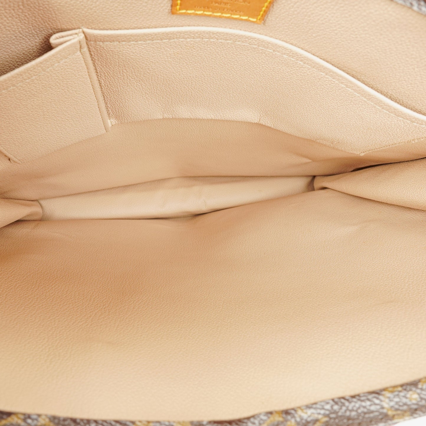 Louis Vuitton Sac Plat Monogram Canvas Bag