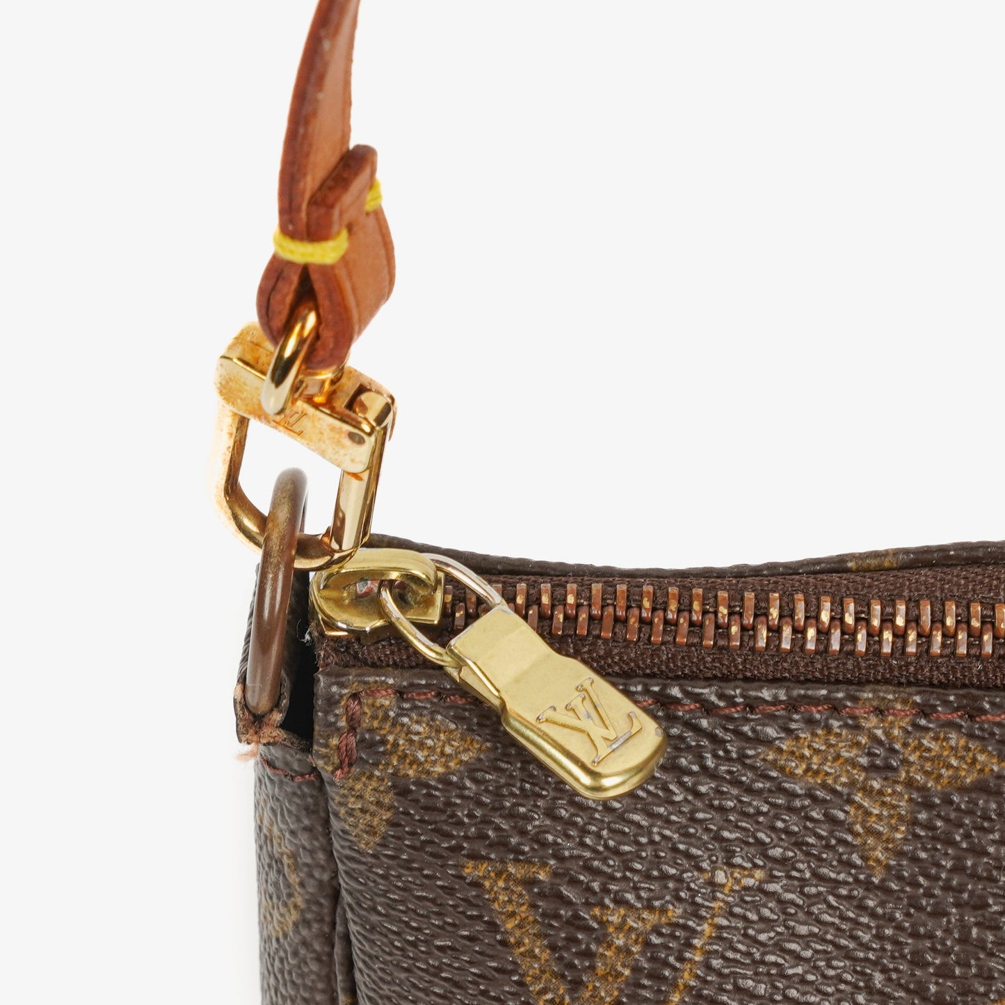 Louis Vuitton Pochette Accessoires Monogram Canvas Clutch Handbag