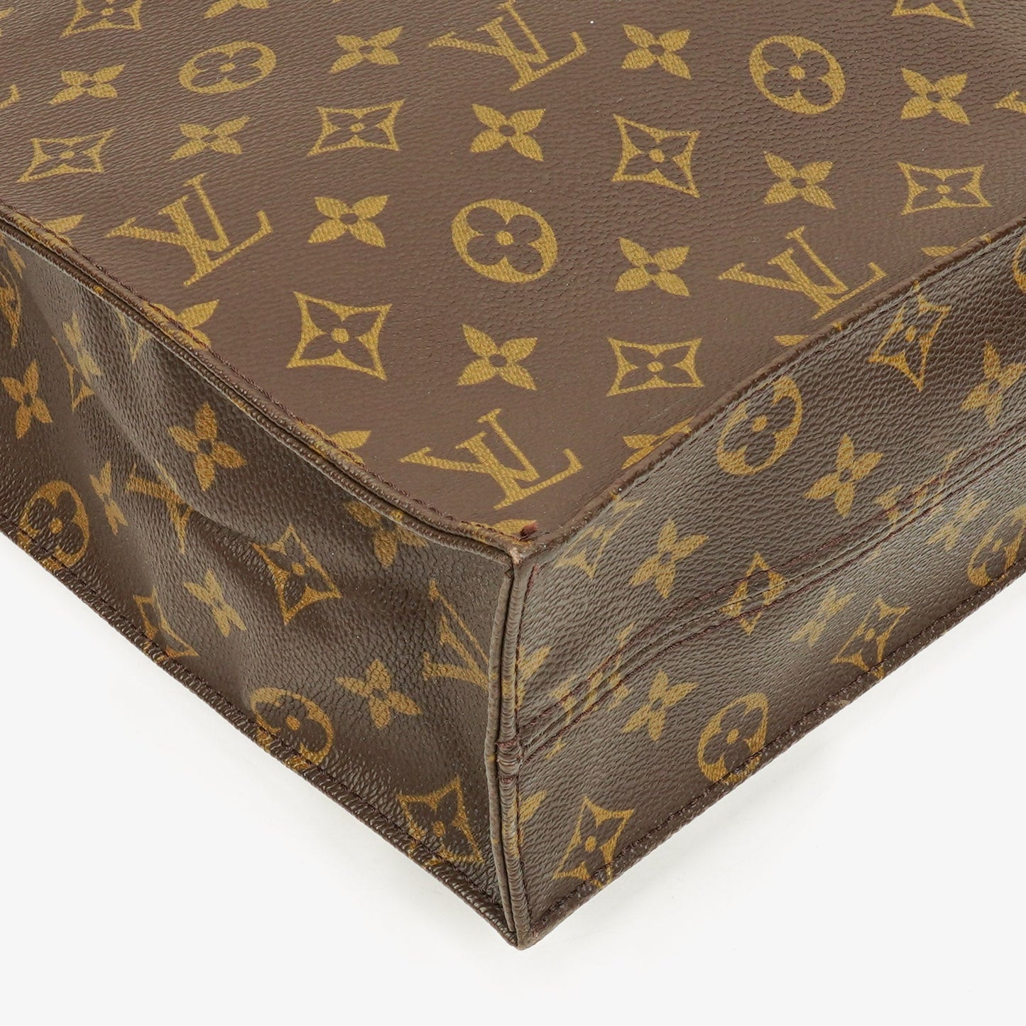 Louis Vuitton Sac Plat Monogram Canvas Bag