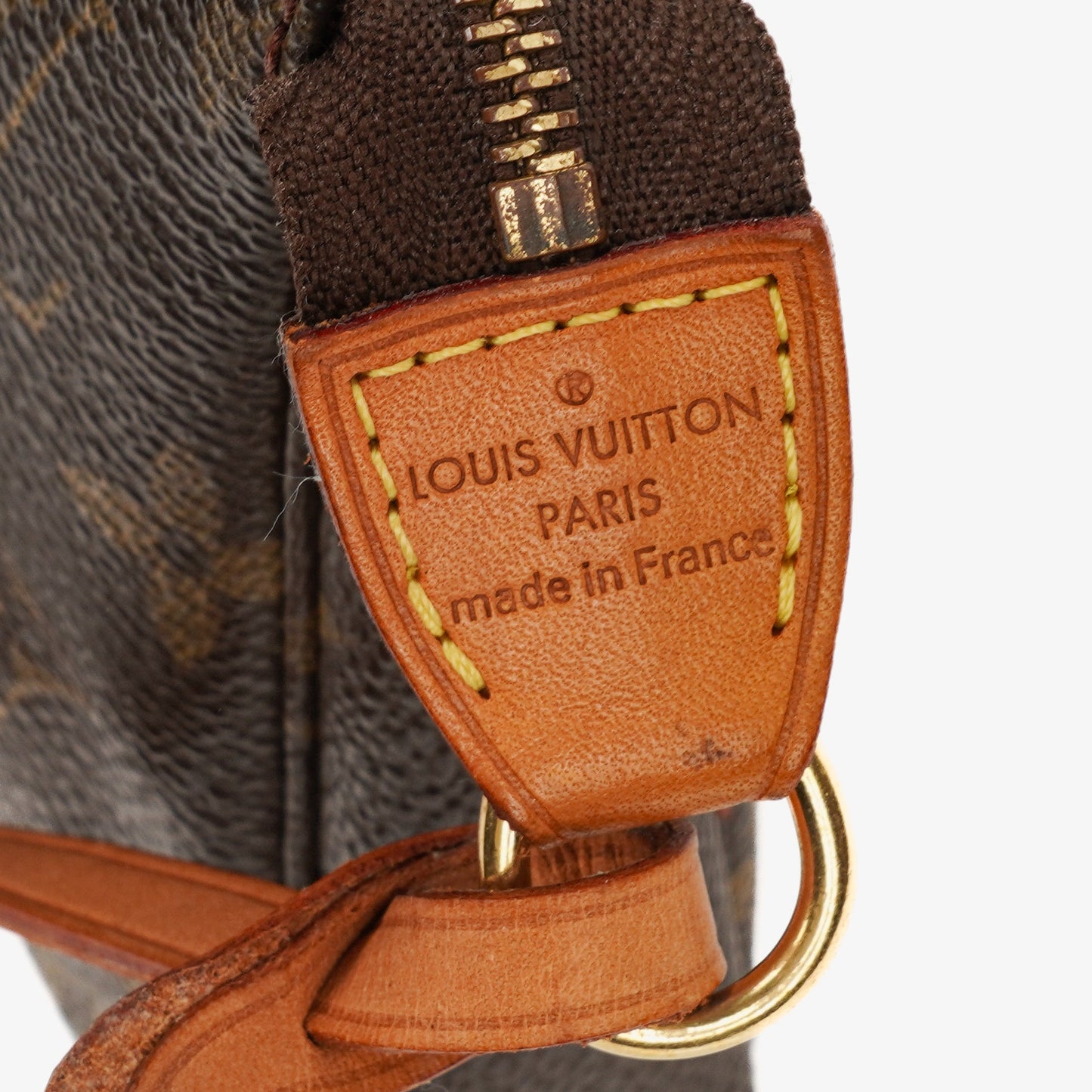 Louis Vuitton Pochette Accessoires Monogram Canvas Clutch Handbag