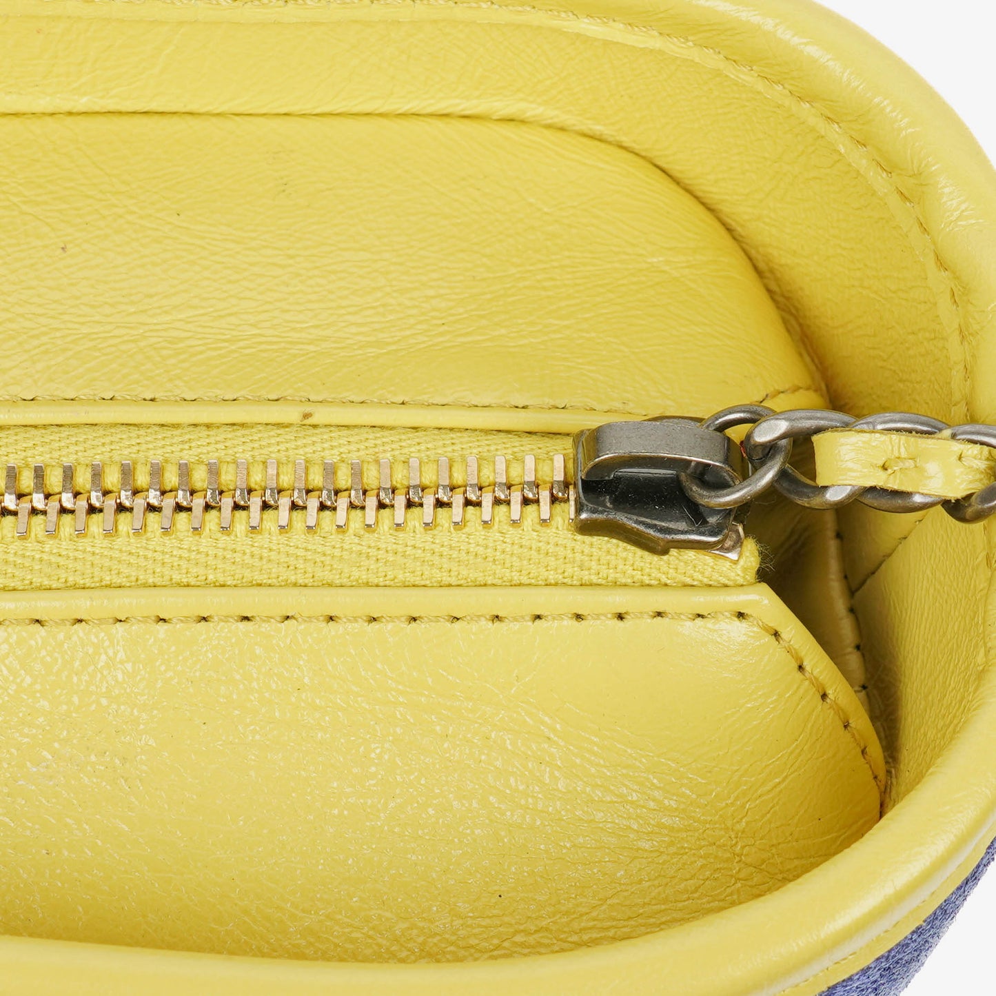 Chanel Multicolor Quilted Suede and Leather Medium Gabrielle Hobo Bag