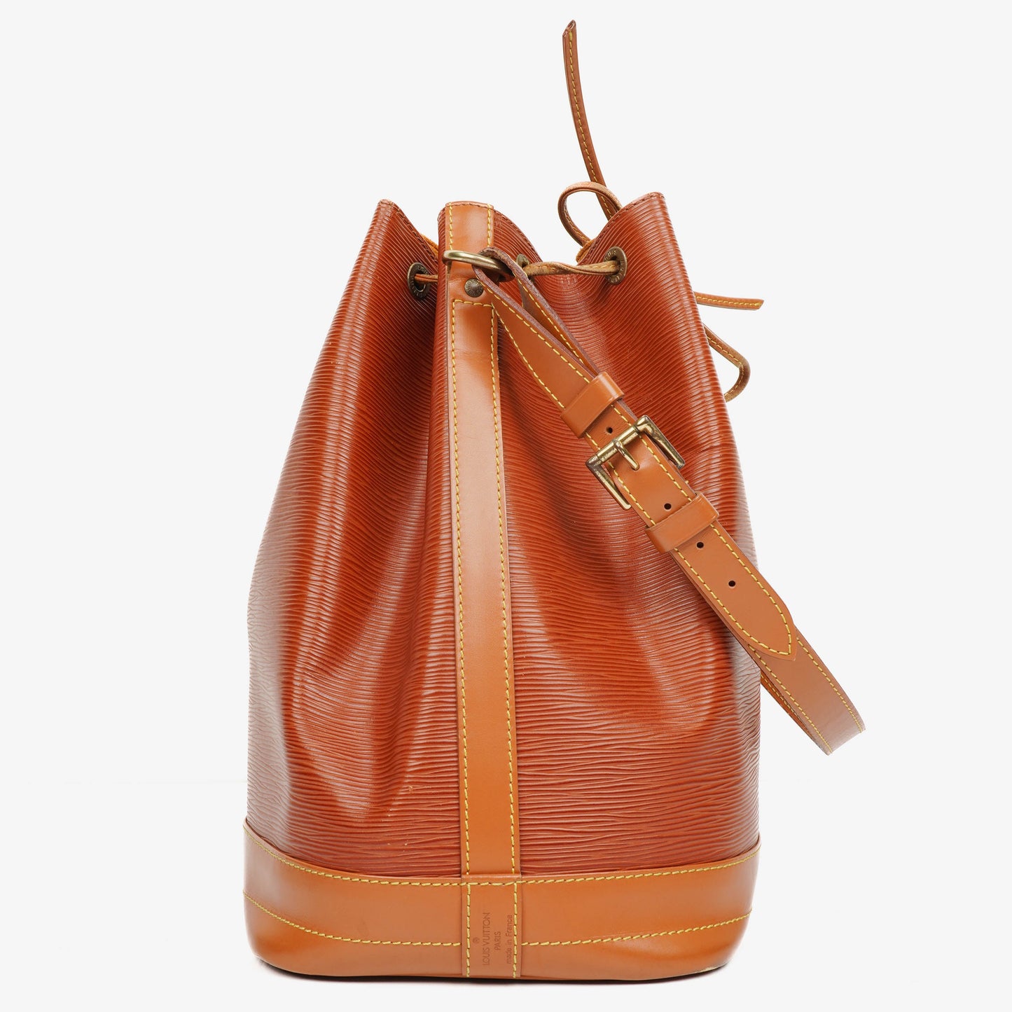 Louis Vuitton Noe Grande GM Bi-Colour Brown Epi Leather Shoulder Bag
