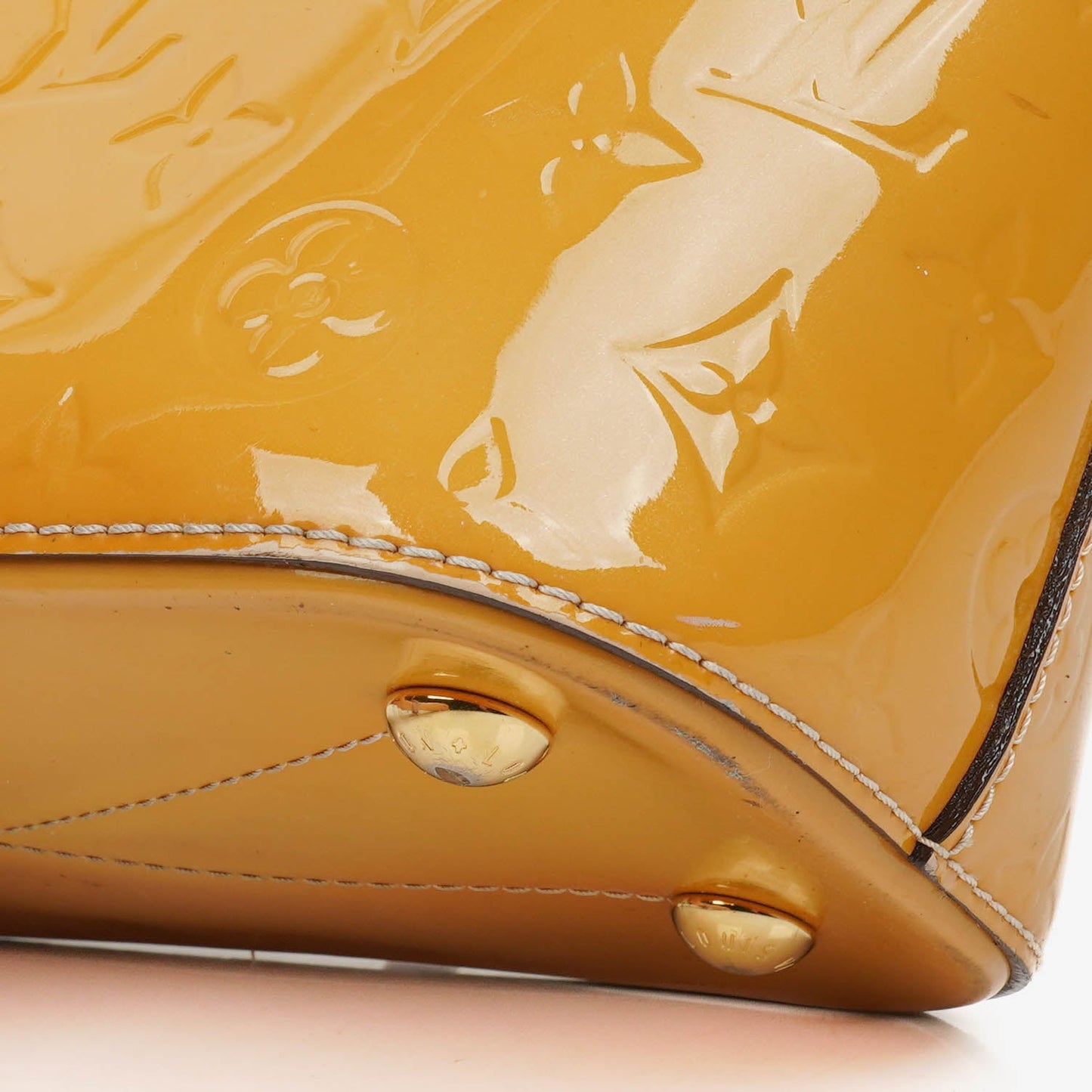 Louis Vuitton Vernis Montebello Dune PM Handbag