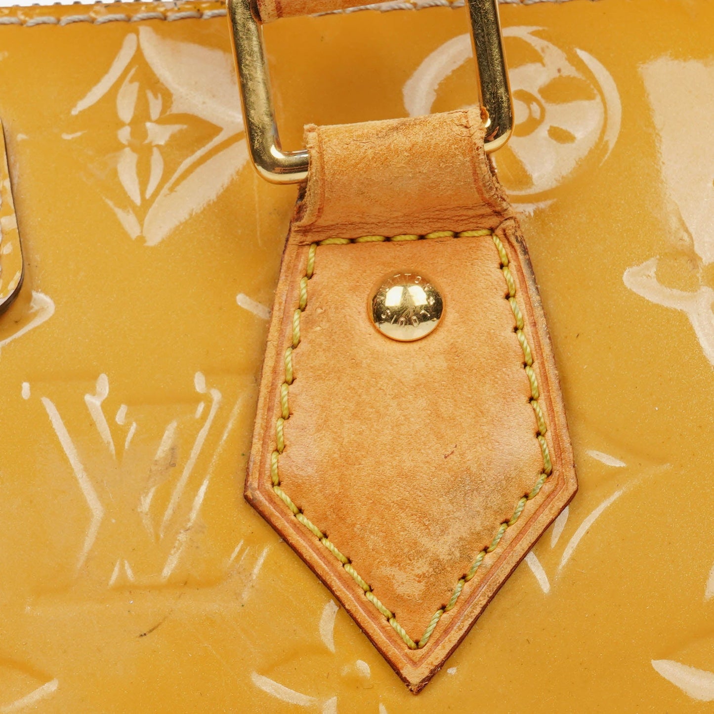 Louis Vuitton Vernis Montebello Dune PM Handbag