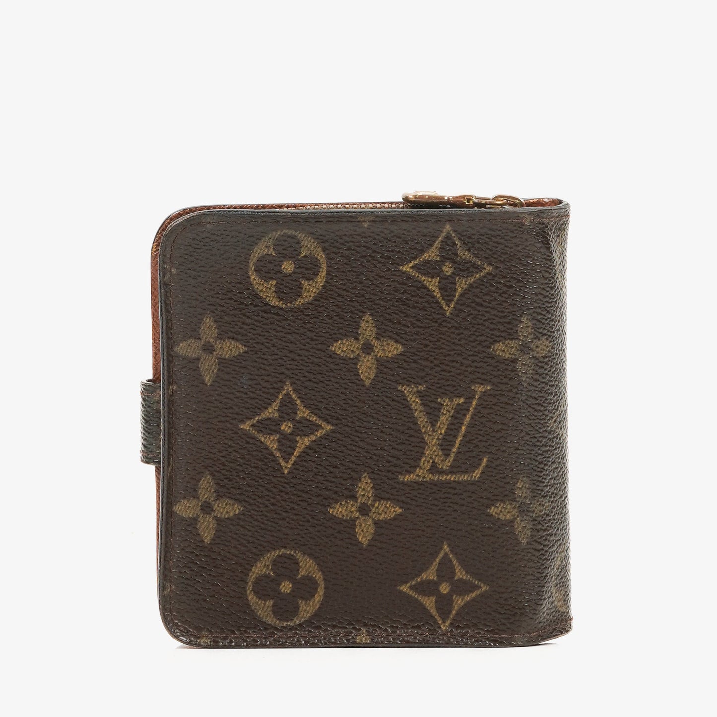 Louis Vuitton Monogram Canvas Compact Zippy Wallet