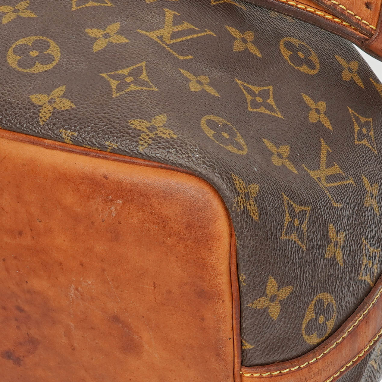 Louis Vuitton Petit Noe Monogram Canvas Shoulder Bag