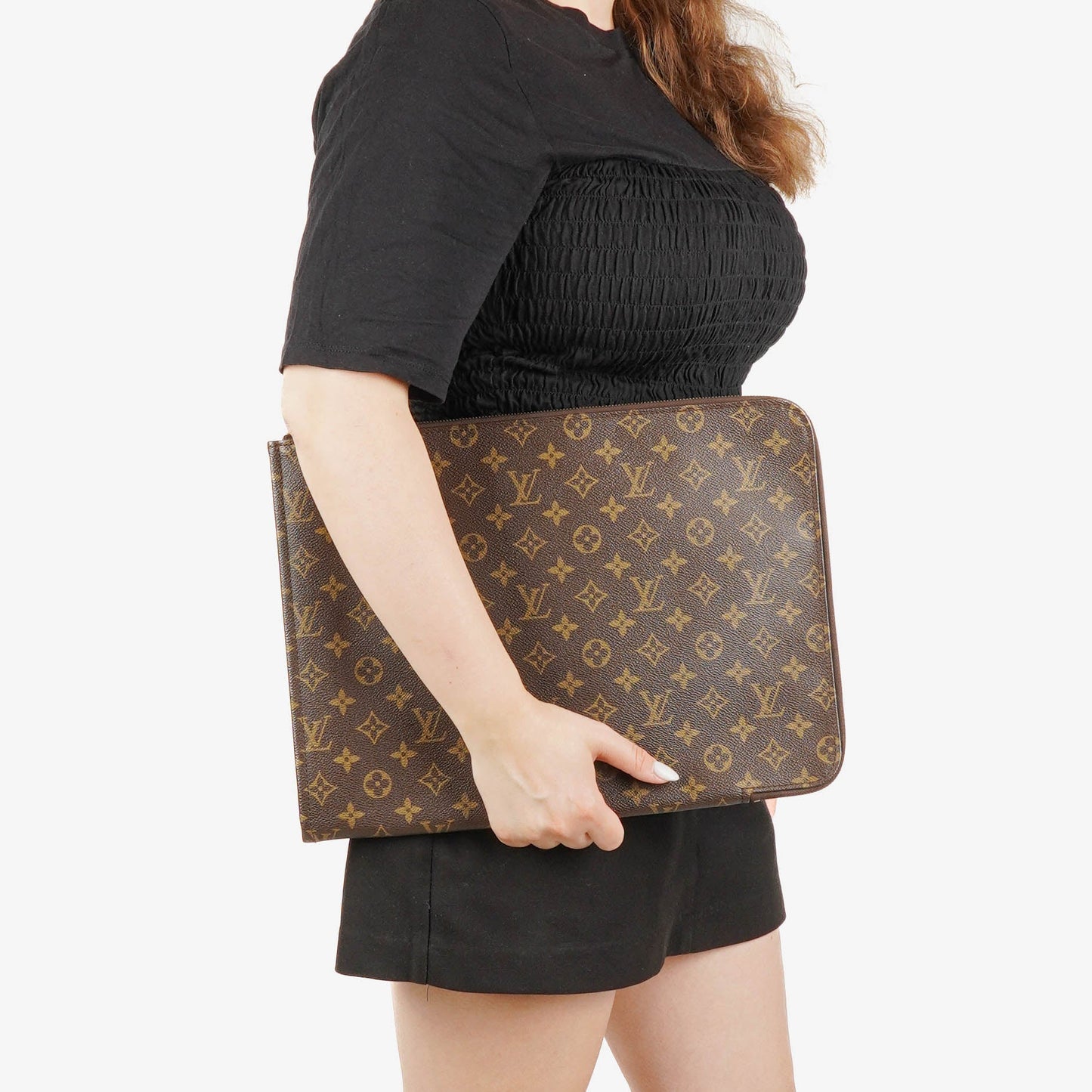 Louis Vuitton Monogram Canvas Poche Documents Portfolio Case