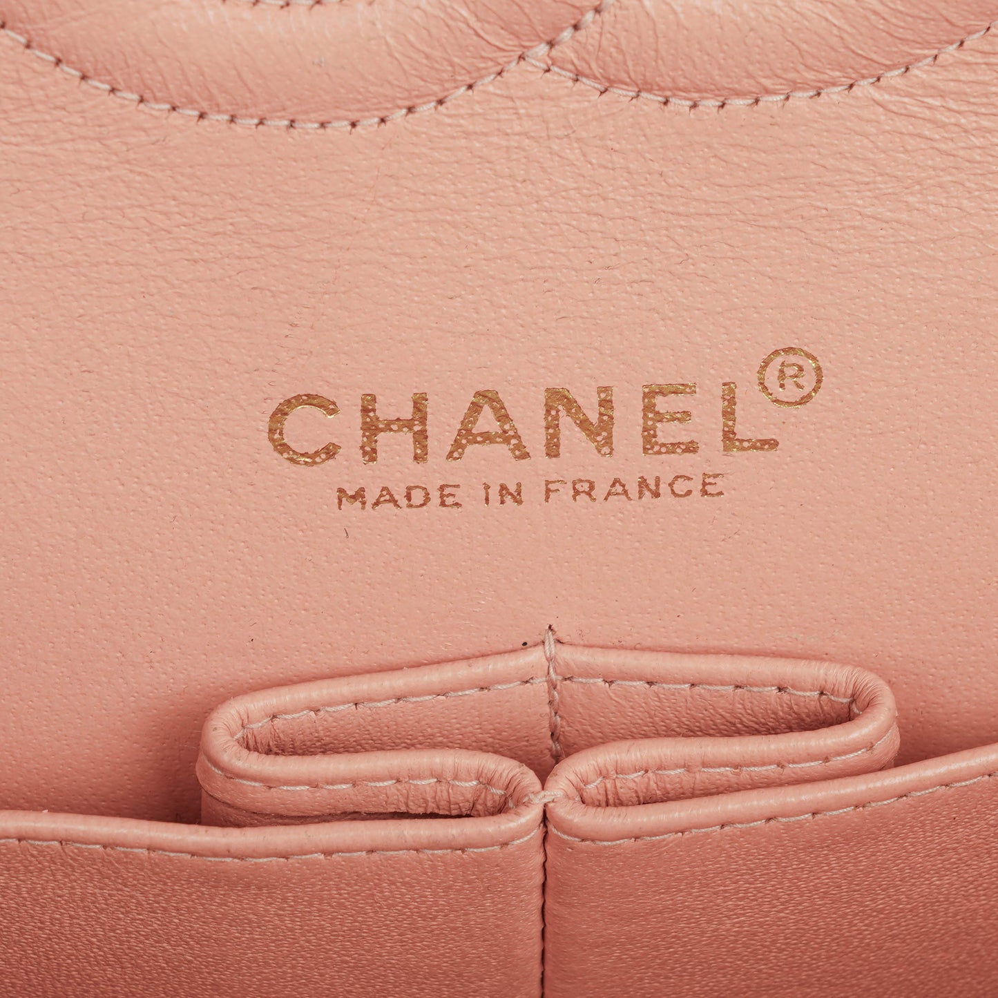 Chanel COCO Print Medium Classic Double Flap Flap Bag 24K Gold-Plated Hardware