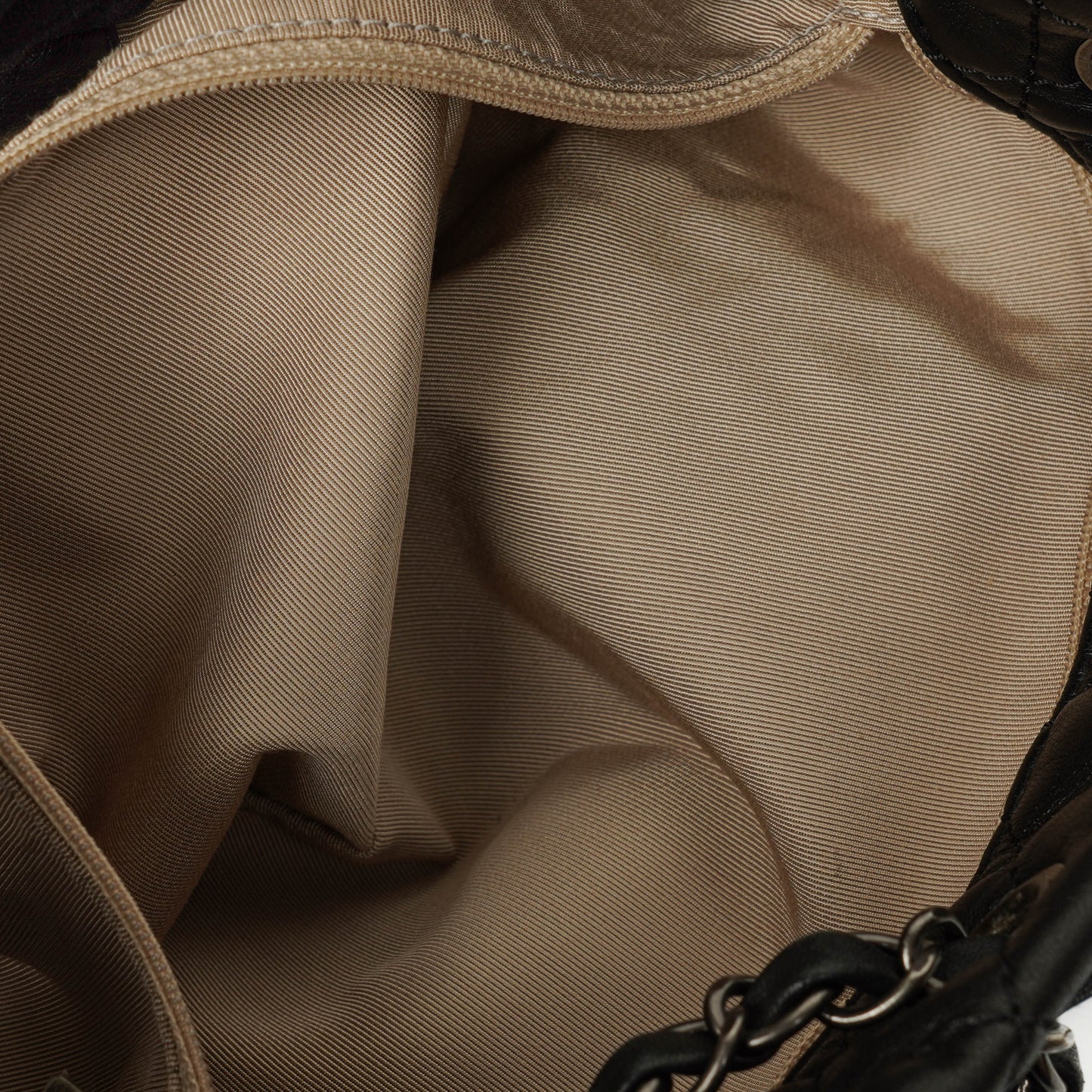 Chanel Leather and Suede Patchwork Drawstring Bag