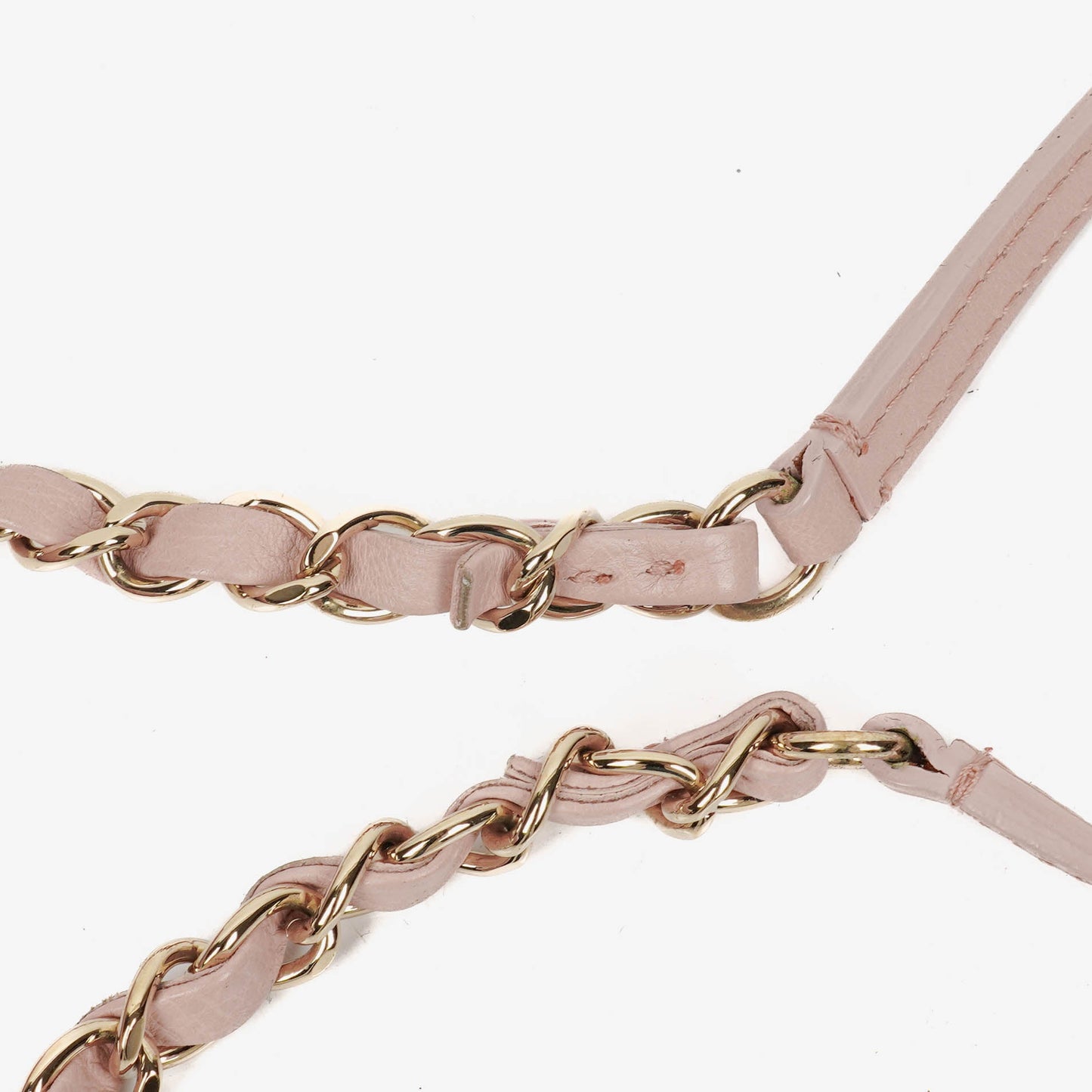 Chanel Light Pink Quilted Lambskin Flap Bag Champaigne Gold - Tone Hardware