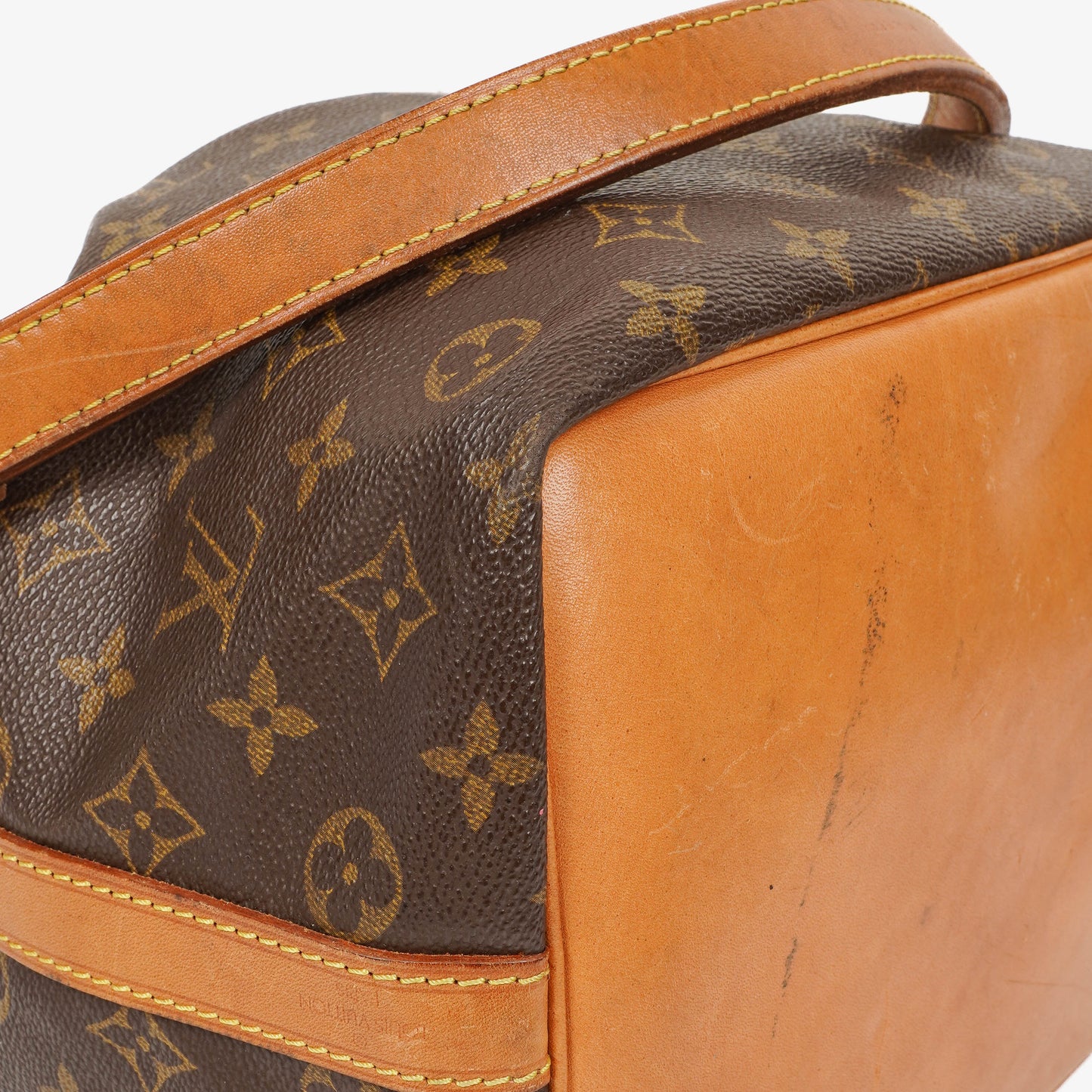 Louis Vuitton Petit Noe Monogram Canvas Shoulder Bag