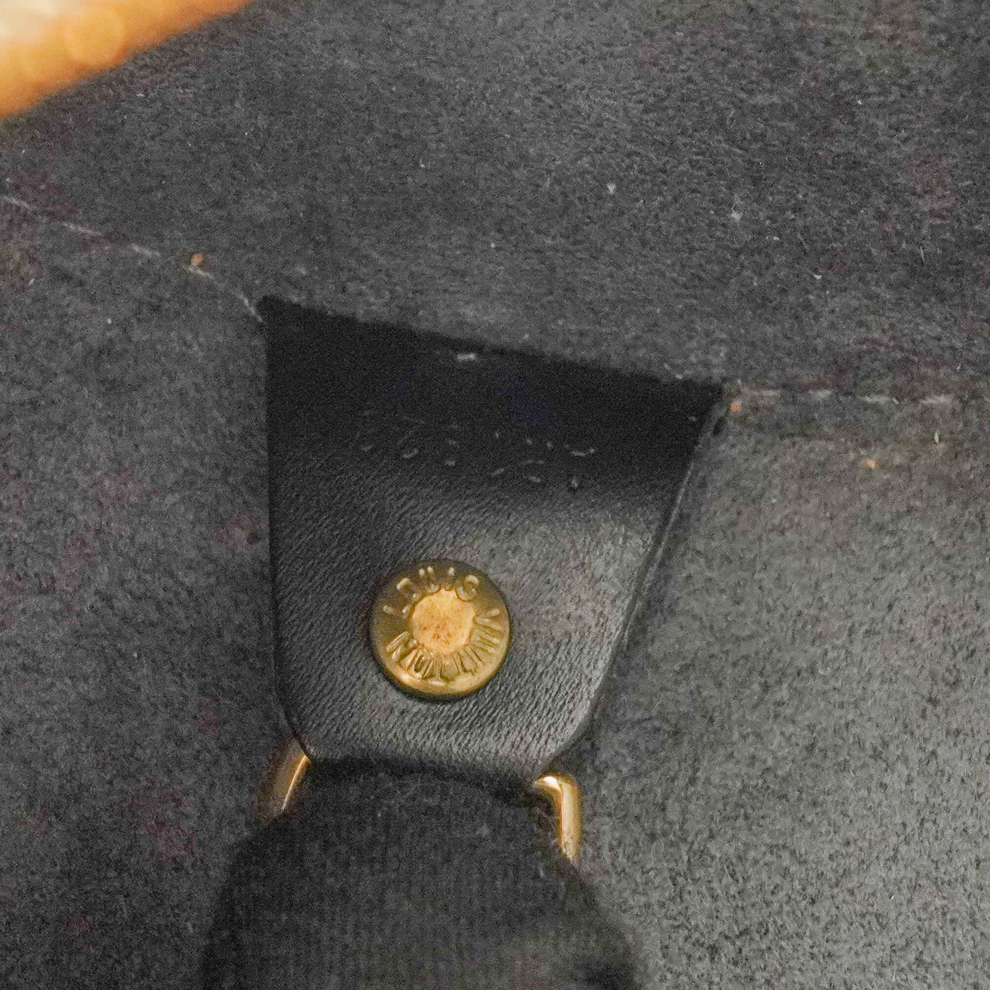 Louis Vuitton Soufflot Handbag In Black Epi Leather