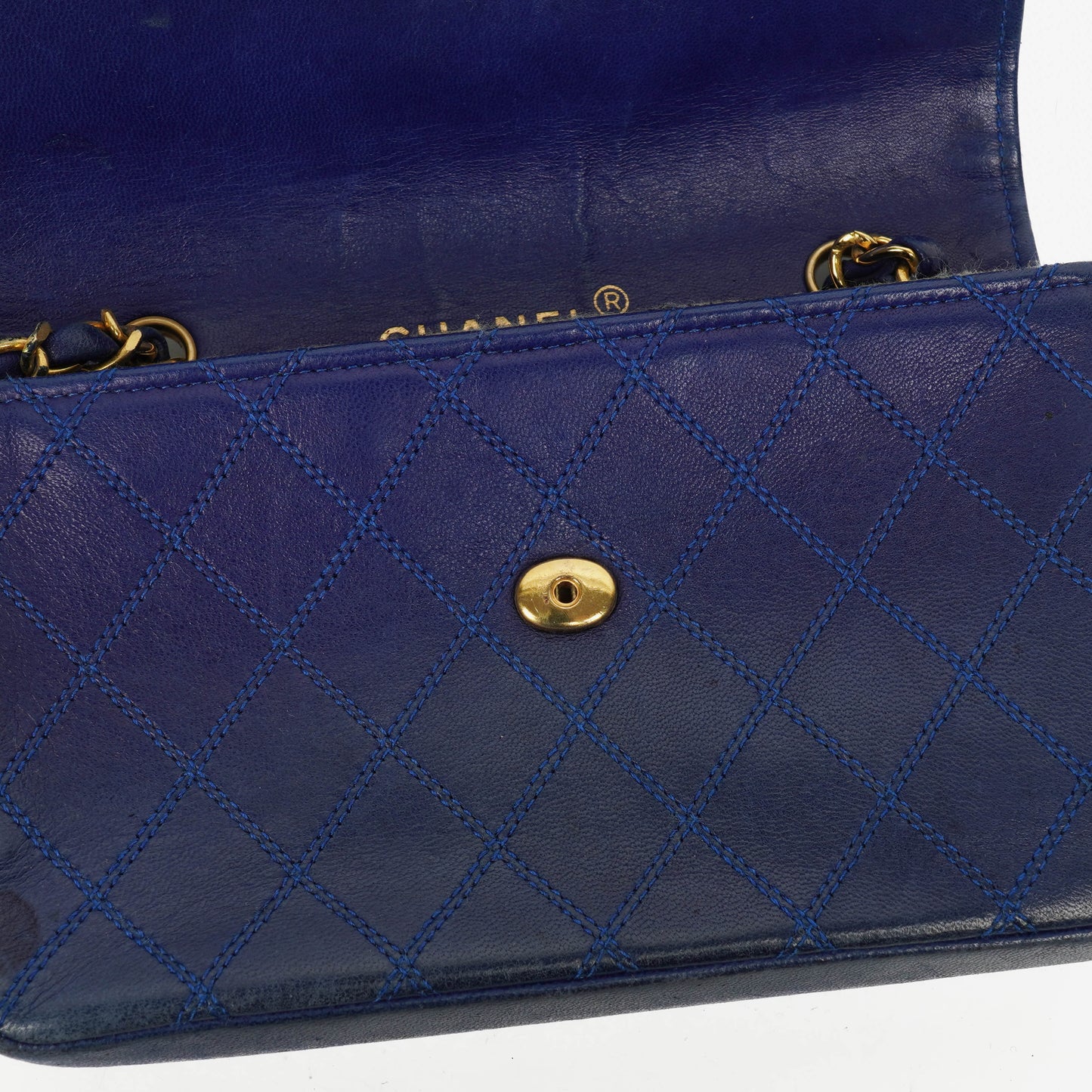Chanel Mini Maxi CC Logo Flap Bag Quilted Leather With 24K Gold-Plated Hardware