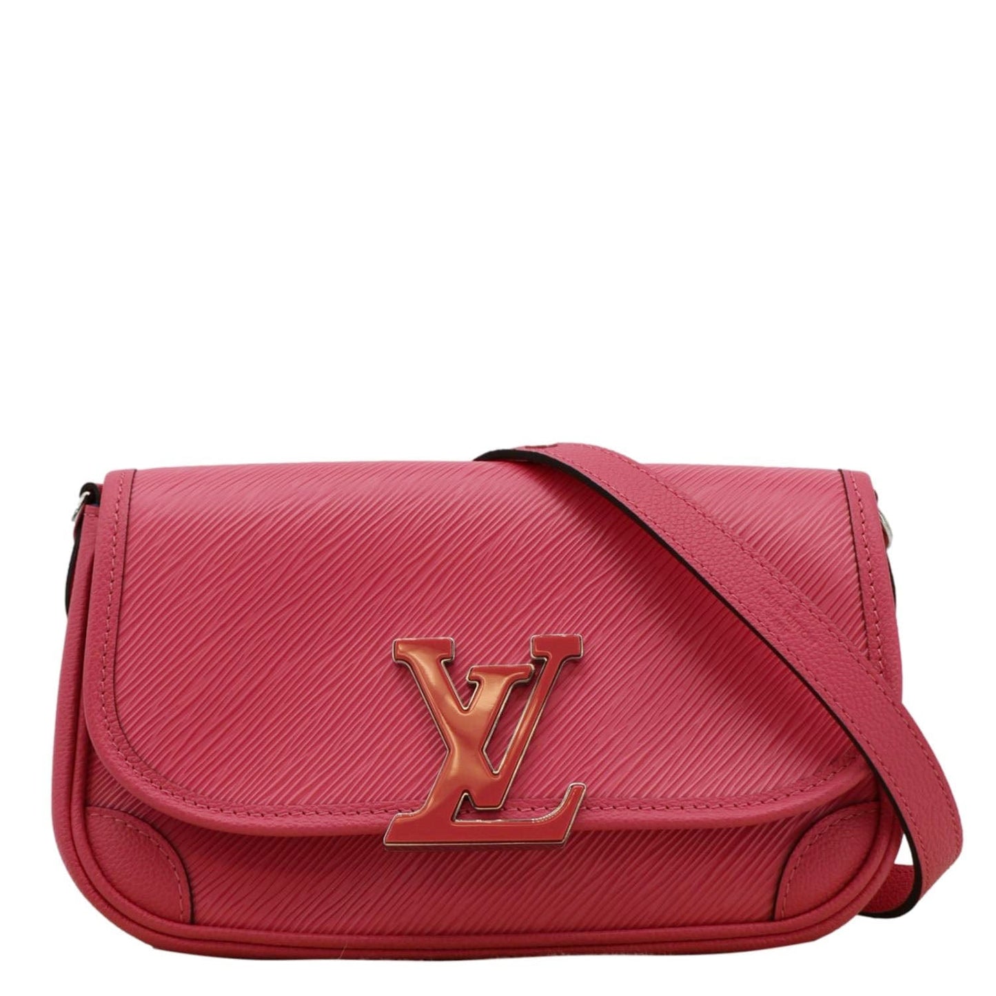 LOUIS VUITTON Buci Epi Leather Shoulder Bag Pink