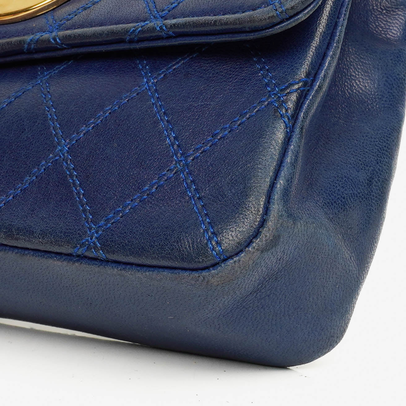 Chanel Mini Maxi CC Logo Flap Bag Quilted Leather With 24K Gold-Plated Hardware